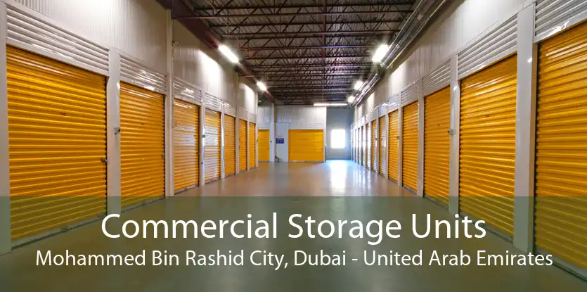 Commercial Storage Units Mohammed Bin Rashid City, Dubai - United Arab Emirates